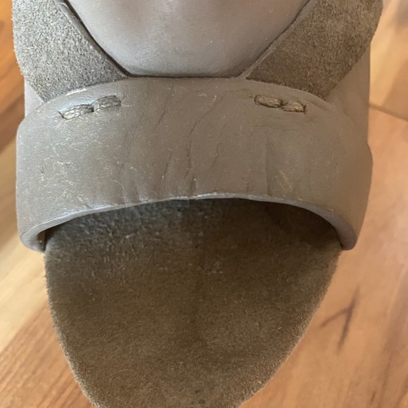 L.A.M.B. Dorrie Peep Toe Platform Bootie - Picture 7 of 8